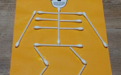 squelette d’ Halloween…