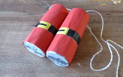Fabriquer des jumelles pour observer le Père Noël