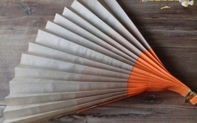 DIY réaliser un éventail