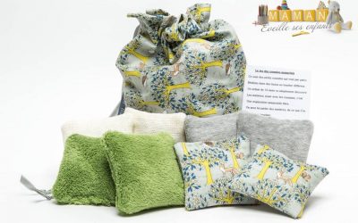 Coussins sensoriels, jeu d&rsquo;éveil enfant inspiré de la pédagogie Montessori