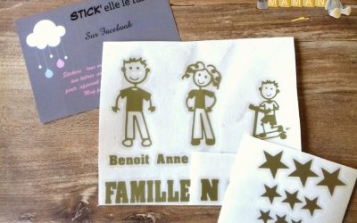 {TEST} Décoration de boite aux lettres FAMILY par Stick elle Le fait