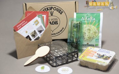 {TEST}Box jardinage enfants, Kitkipouss Les Petits Radis de Janvier 2018