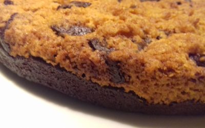 Recette gâteau mi brownie, mi cookie