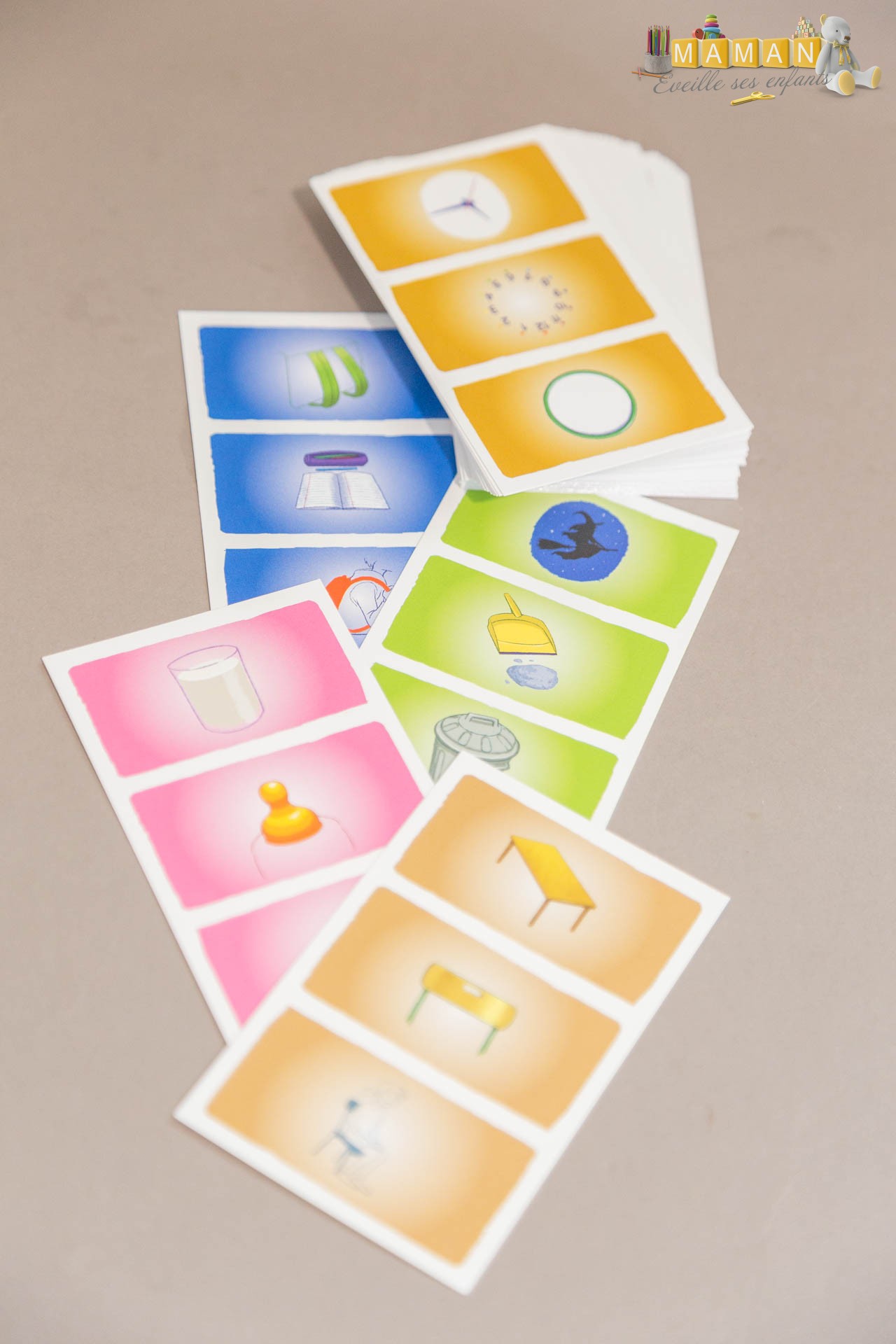 Bioviva 0101006114 – Gioco MES Premières Énigmes – Animali, Versione Francese, Gioco Di Carte Educativo Per Bambini