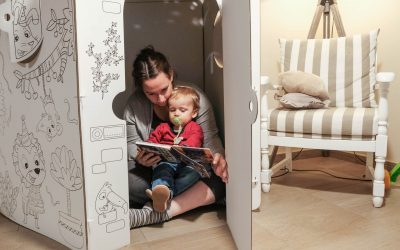 Ma cabane en carton KABAKA