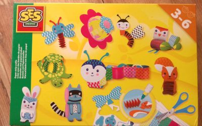 créer avec des bandes de papier SES CREATIVE