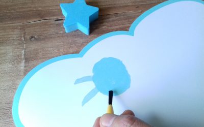 Mon tableau spécial pour peinture à l’eau chez SES CREATIVE