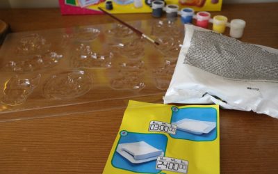 Coffret pour mouler et peindre chez SES CREATIVE