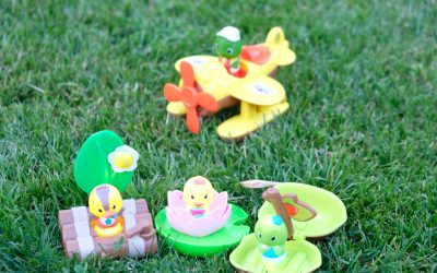 Des nouveautés chez les Klorofil ! Hydravion, radeau, noix, nénuphar … On peut vraiment tout imaginer pour se déplacer !