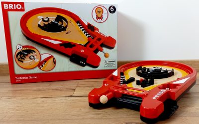 Le flipper BRIO , prenons de la hauteur ! Plus haut ! Plus haut dans les cibles !