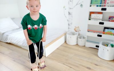 Mon jeu de petites échasses ours JANOD