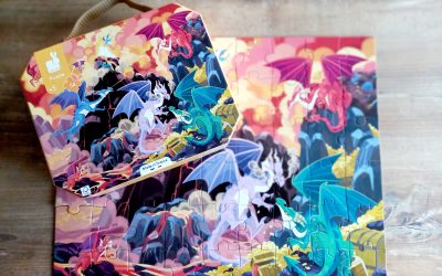 Le puzzle Terre de dragons 54 pièces JANOD