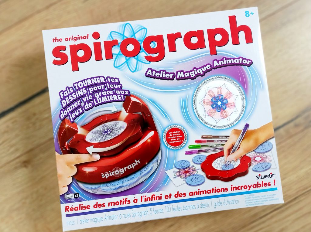 Je teste le Spirograph en version Deluxe Le Jeu de dessin de mon enfance  Noel 2019 Splash Toys 