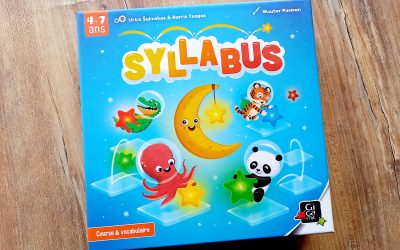 SYLLABUS : Un magnifique jeu pour apprendre à scander les syllabes